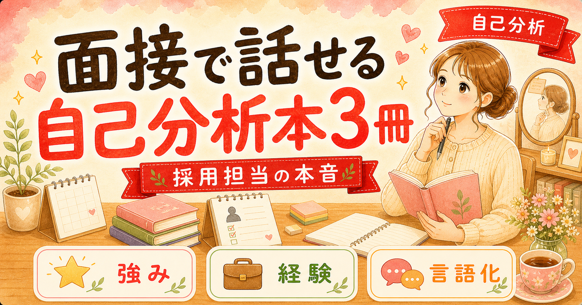 転職の自己分析に効いた本3冊|強みが見つからない人へ採用担当の本音