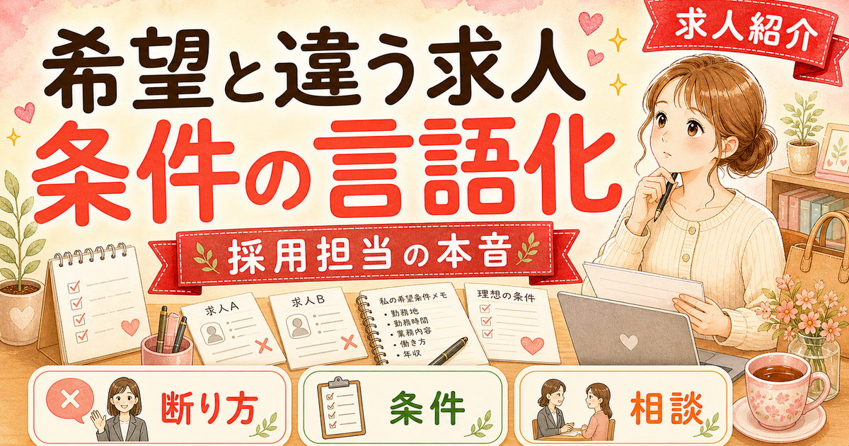 転職エージェントに「希望と違う求人」ばかり紹介される3つの理由